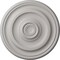 Ekena Millwork Kepler Traditional Medallion (For Canopies up to 2 5/8"), 11 7/8"OD x 1 1/4"P, Ultra Pure White CM12KPUWF - alternate 1